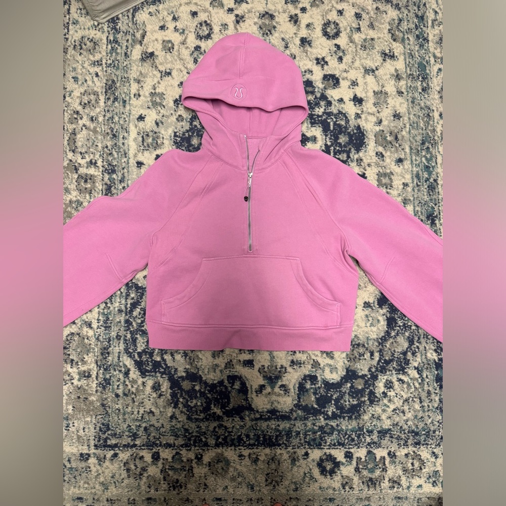 Scuba Oversized Half-Zip Hoodie